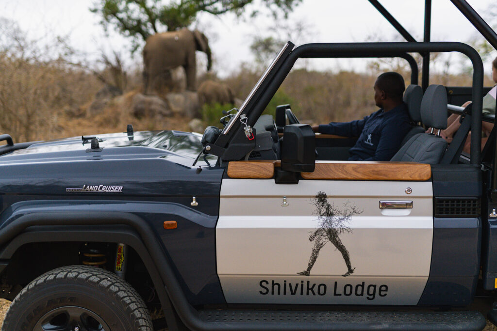 Shiviko Kruger safari vehicle door Shiviko Kruger safari vehicle door