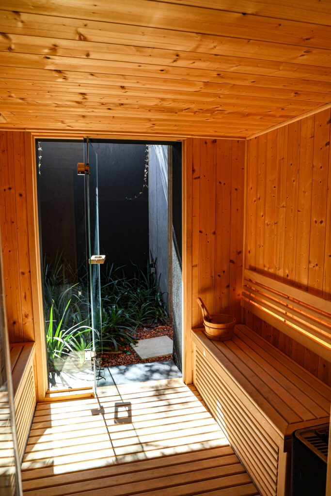 Shiviko Kruger sauna interior
